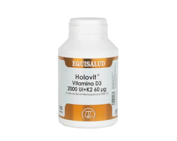 Imagen del producto HOLOVIT Vitamina D3 2.000 UI + K2 60 ug 180 Cap