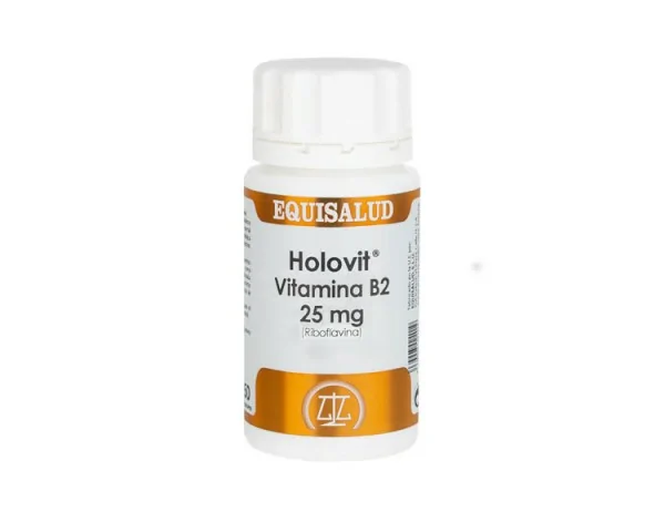 Imagen del producto HOLOVIT VITAMINA B2 25 mg 50 Caps
