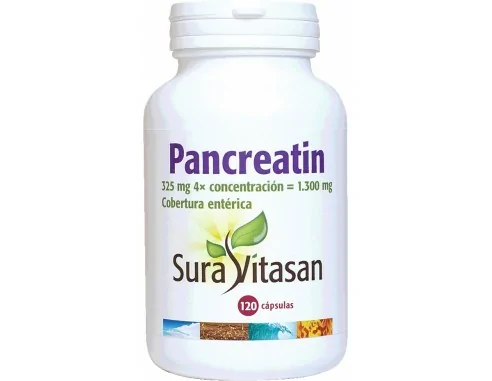 Imagen del producto PANCREATIN 1300 mg 120 Vcaps