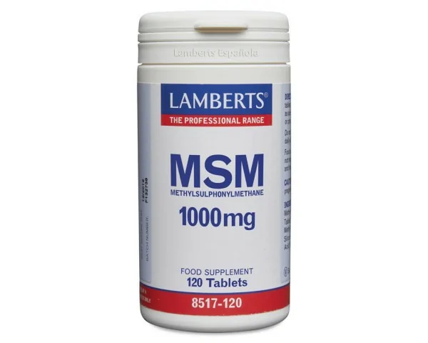 Imagen del producto MSM 120 Tabs
