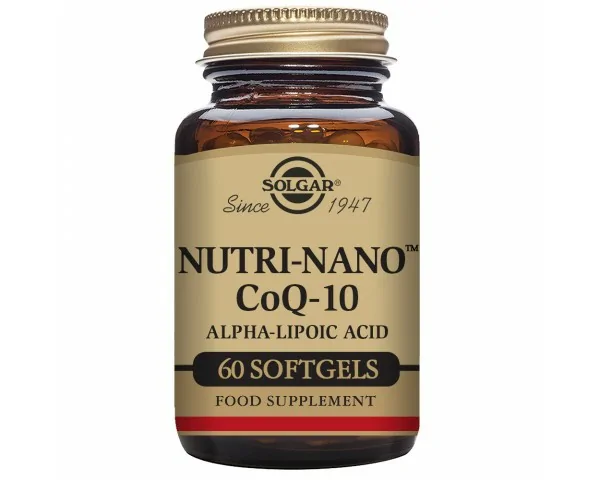 Imagen del producto NUTRI-NANO Co.Q-10 ALA(AC.ALFA LIPOICO) 60 Caps