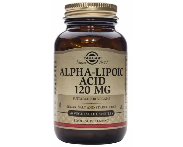 Imagen del producto ACIDO ALFA LIPOICO (120 mg) 60 Caps