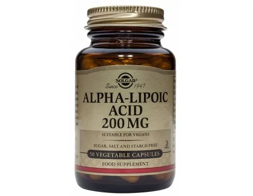 Imagen del producto ACIDO ALFA LIPOICO (200 mg) 50 Caps