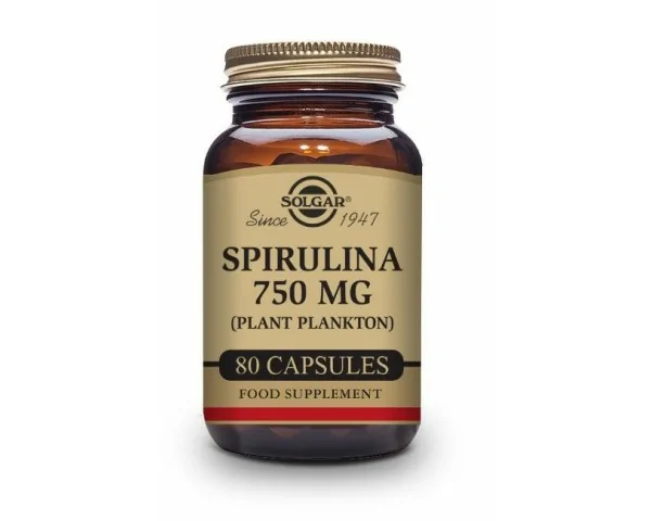 Imagen del producto ESPIRULINA VEGETARIANA (750 mg) 80 Caps