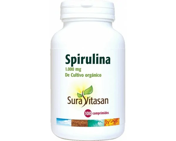 Imagen del producto ESPIRULINA 1000 mg 100 Comp