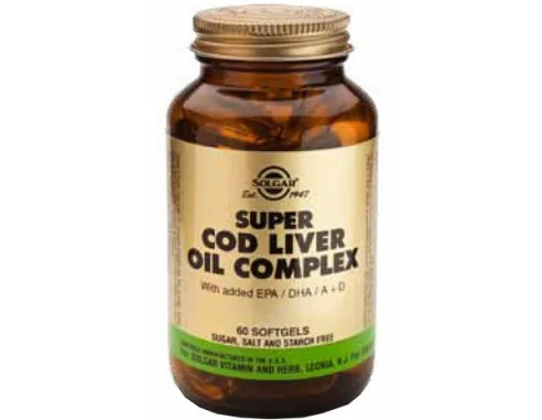 Imagen del producto SUPER COD LIVER OIL COMPLEX 60 Caps