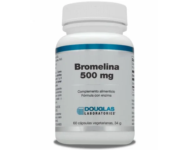 Imagen del producto BROMELINA 500 mg  60 Caps