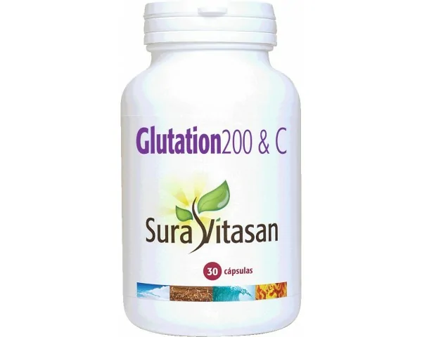 Imagen del producto GLUTATION 200 y C 200 mg 30 Caps